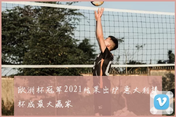 欧洲杯冠军2021结果出炉 意大利捧杯成最大赢家